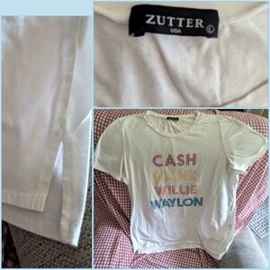 White Graphic T-Shirt